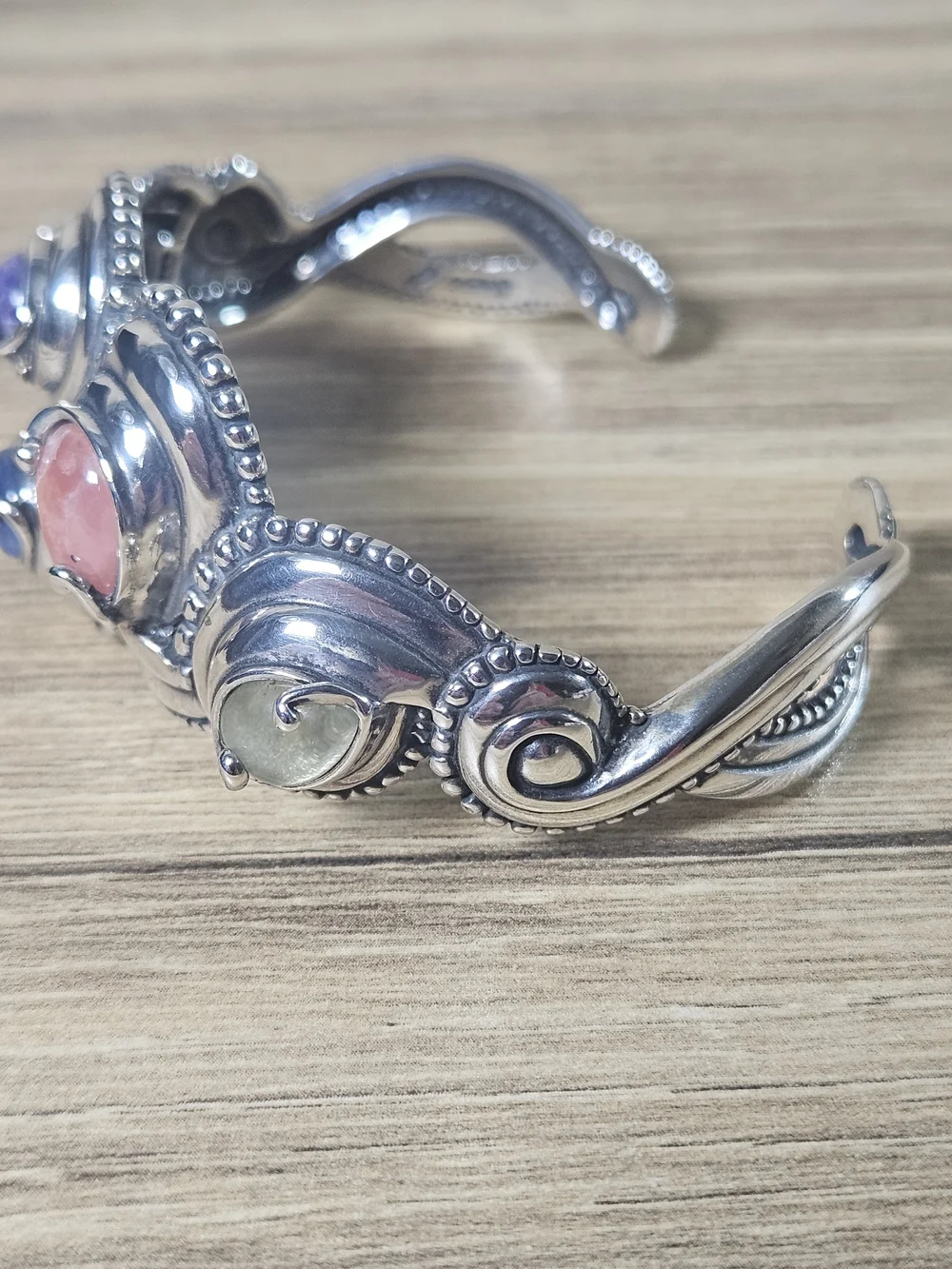 Carollyn Pollack Relios Windsong Collection Multi-Gemstone Bracelet 925 Silver